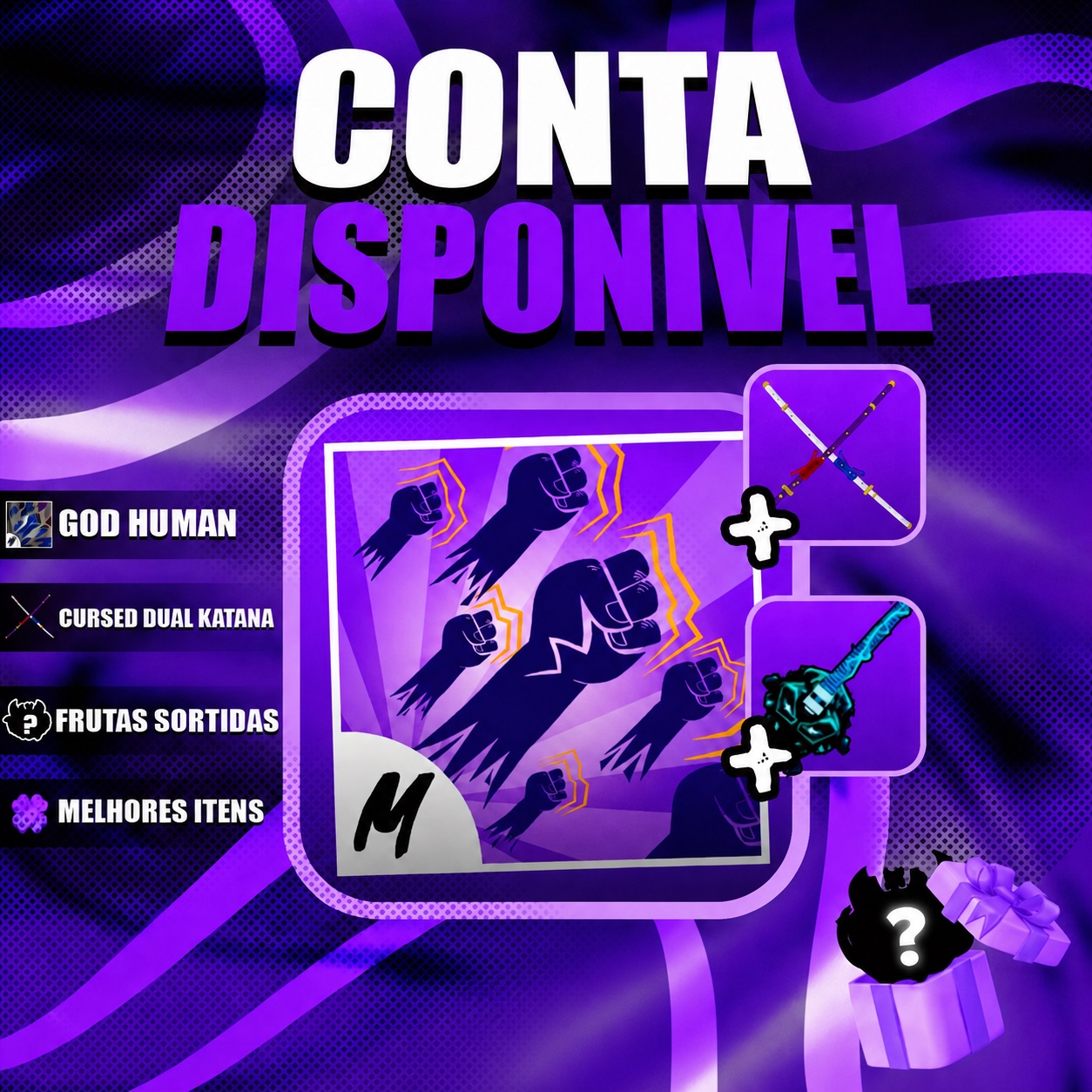 🦾 GODHUMAN + TTK + CDK + LEVEL MÁXIMO