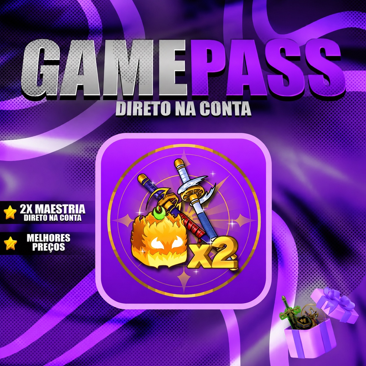 ⚔️ 2X MAESTRIA
